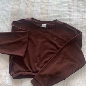 Whitney crop sweatshirt. Barely worn